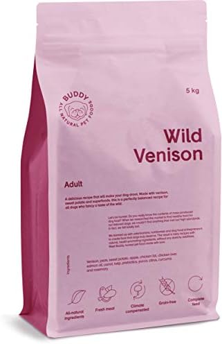 View of Buddy Wild Venison Adult - Natural Grain Free Dry Dog Food - Complete ...
