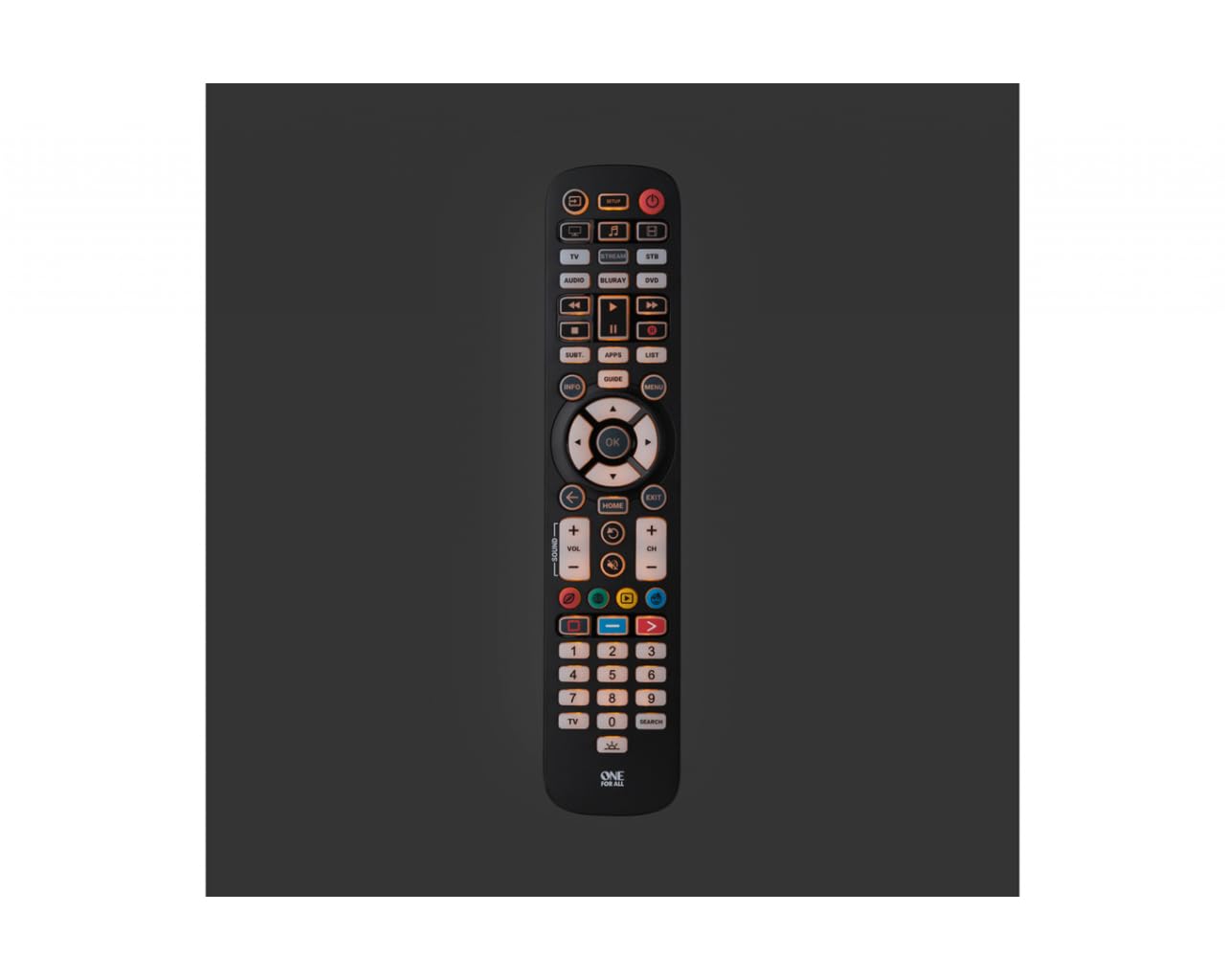 One For All URC 3661 Universal Remote Control Black - Image 3