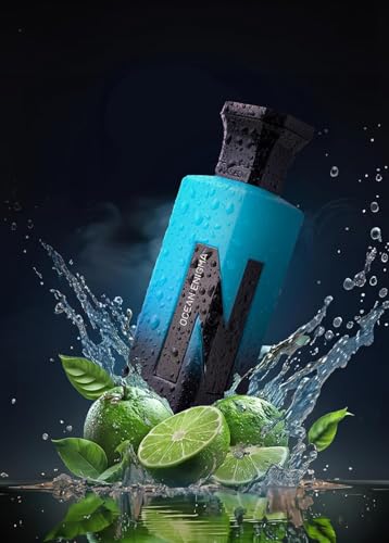 Image of NASEEM Ocean Enigma Eau de Parfum 75 ml - Unisex Fragrance for Men and Women with Fresh Citrus, Spicy, and Woody Notes - Ideal Scent for Special Occasions, Refreshing Aroma