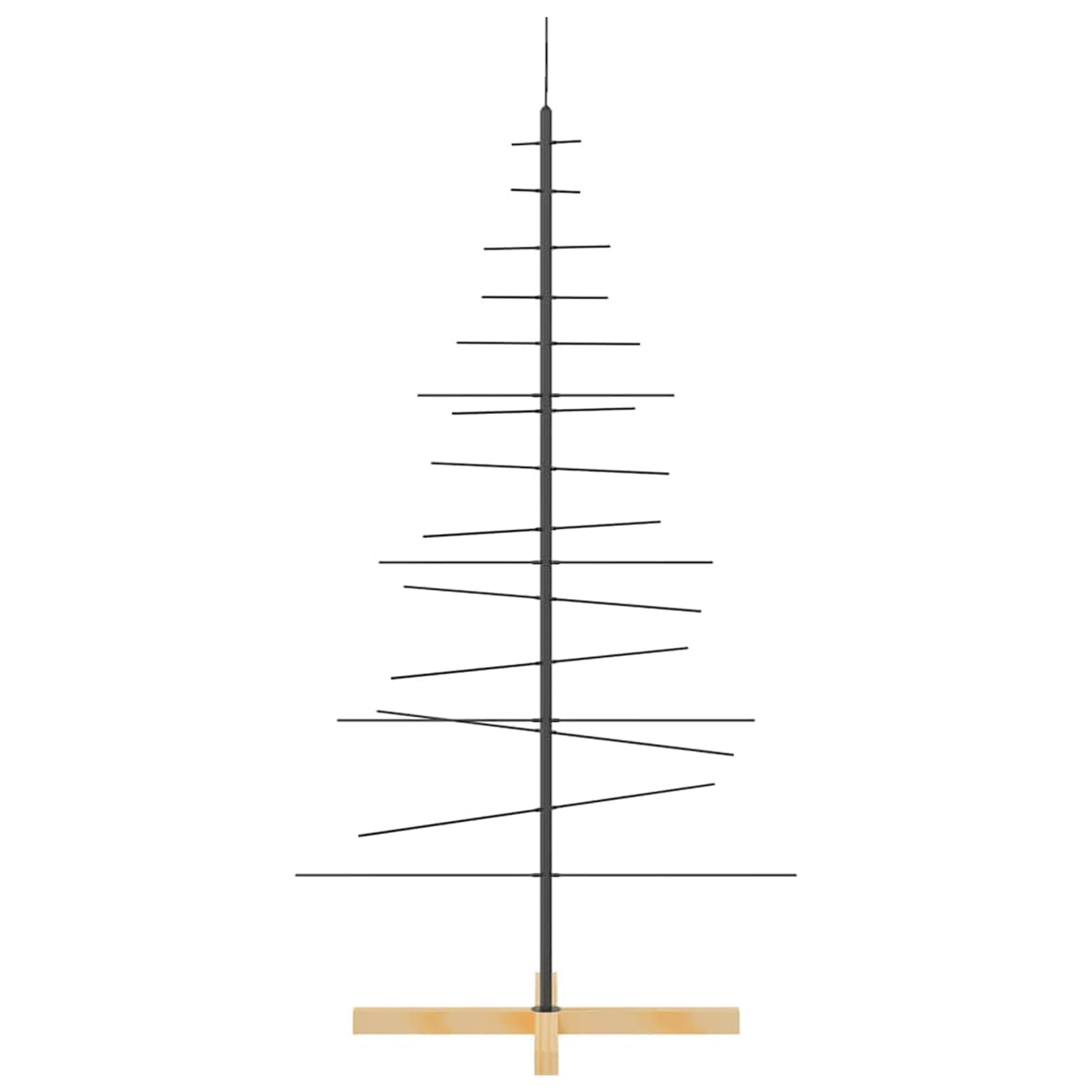 Gecheer Árbol de Navidad Rosa 210 cm PVC con Luces LED Blancas cálidas y Montaje Sencillo, Interiores y Exteriores protegidos.