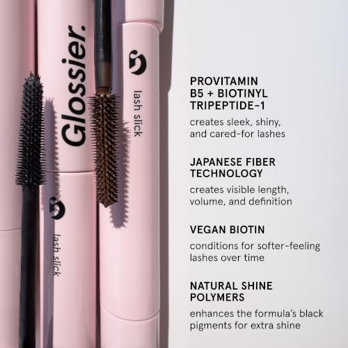 Glossier Lash Slick Lengthening Mascara - Washable Black — view 5