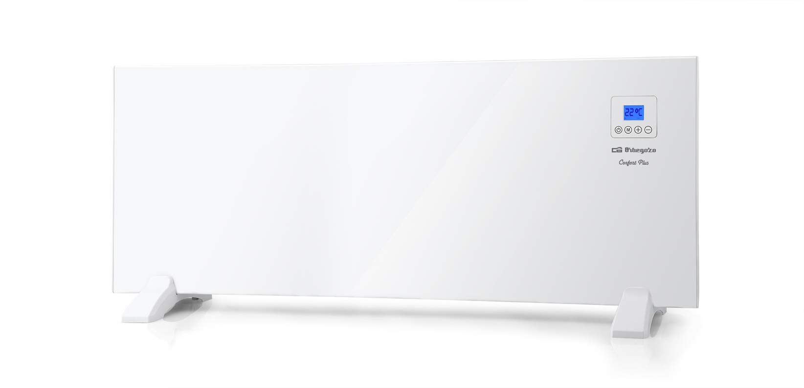Orbegozo REH 2000 Panneau rayonnant, télécommande, écran LCD, contrôle tactile, thermostat numérique, programmable 24/7, 2000 W : Orbegozo