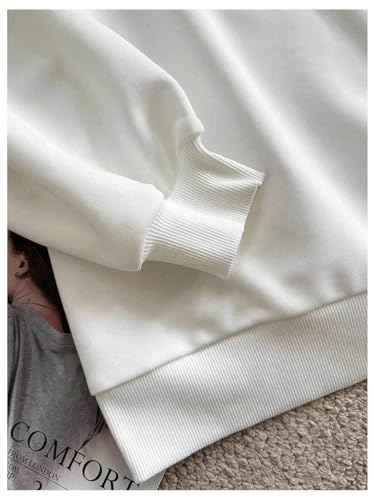 Women's Y2K Jersey Sweatshirt Number Print Off Shoulder Sweatshirt Long Sleeve Asymmetrical Shoulder Loose T Shirt3