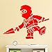 Produktbild Cartoon soldaten wandaufkleber entfernbare wandaufkleber diy tapete für wohnzimmer schlafzimmer stikers für wanddekoration wandbilder 43 cm x 31 cm