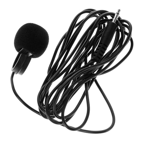 FUNOMOCYA Professional Flute Pickup Microphone for Stage Long Wire Clip Finger Ring Microphone for Instrument Performance