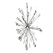 Stratton Home Decor S02380 Acrylic Burst Wall Decor, Set of 3, 10.00 W x 1.50 D x 30.00 H, Multi