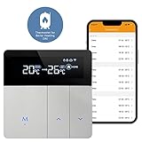 [Programación semanal, ahorro de energía] Este termostato programable admite el modo de programación semanal 5 + 1 + 1 con un máximo de 4 períodos por día, apoya la estrategia de maximizar el confort y el ahorro de energía.