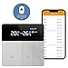 Termostato Inteligente Caldera de Gas / Agua Calefacción Termostatos WiFi programables para el hogar, Smart Life Tuya App Control Remoto Funciona con Alexay Google Home 3A