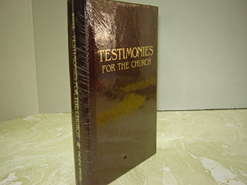 Testimonies for the Church VOLUME FOUR : Compri... B002Q7NLWO Book Cover