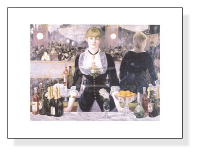 額装品/フォリー＝ベルジェール劇場のバー/エドゥアールマネ/ポスター/インテリア Amazon.co.jp: ポスター エドゥアール マネ フォリー＝ベルジェール