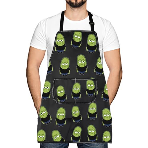 Tablier Pickles BC inspiré des cornichons taille unique pour cuisine