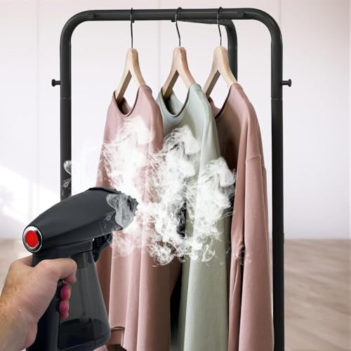 مراجعة Empire Clothes Steamer 1640 واط: بخّار ملابس خفيف وسريع مع خزان 260 مل للسفر - الصورة 7