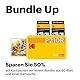 KODAK , Farbig, P210 Mini 2 Retro, Mobiler Handy Fotodrucker, Kompatibel mit Smartphone (iOS & Android), Bluetooth, 54x86 mm, 4Pass-Technologie, Laminierung, 68 Blatt, Gelb