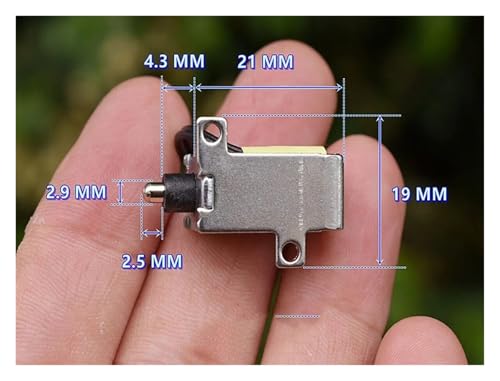 Électrovanne CC 3V push-pull à course 2.5 mm pour verrou de boîte aux lettres