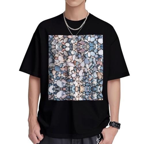 T-shirt coton frais pour homme : fini la transpiration avec cette coupe droite col rond respirante