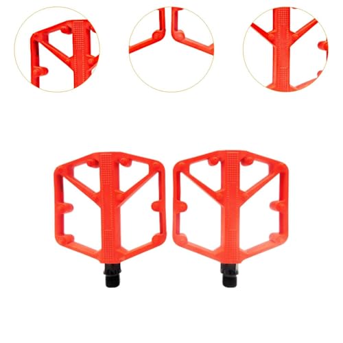 YIJU 2 Pieces Mountain Bike Pedals Flat Pedals Nonslip Sealed Bearing Sturdy Bicycle Pedal Cycling Pedal for Repair Cycling Parts3
