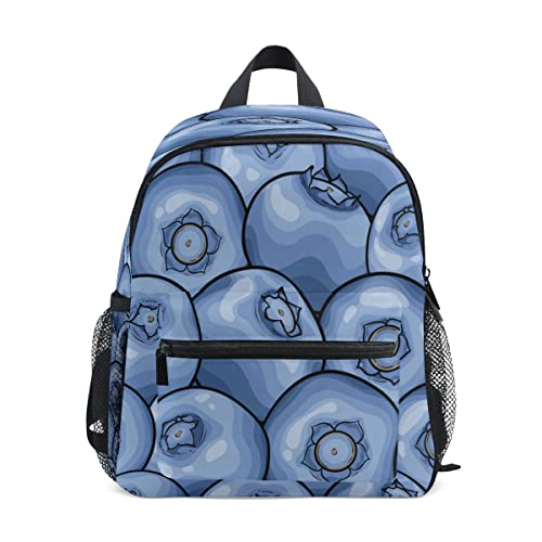 Blue Blueberry Sac à dos imperméable pour enfants garçons et filles, blueberry, taille unique Cover