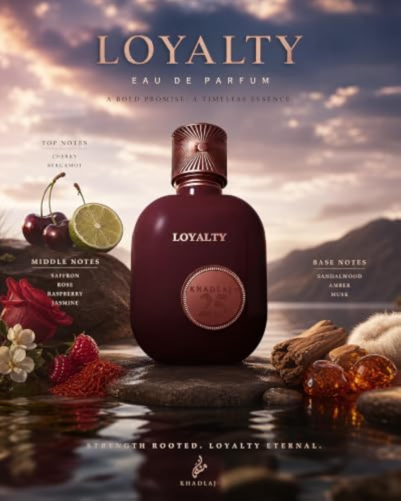 25 Unisex Long Lasting Eau De Parfum 100ml