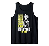 Quitting Is Not Acceptable, Anime Gym and Workout Motivation Tank Top