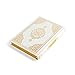 FURKAN The Noble Qur'an Arabic Large Size, Al Quran Al Karim, Islamic Gift, Gift for Men & Women, (6.7x9.5″) Thermo Leather Quran - White