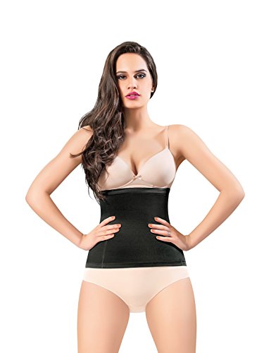 Image of Dazzle DS726 Lycra Women's Black Colored Tummy Tuck Shaper