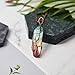 Hicarer 3 Pieces Tree Life Pendant Tree Life Quartz Crystal Pendant Necklace Chakra Gemstone Copper Wire Wrap Necklace