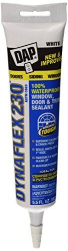 Dap Dap 18885 Dynaflex 230 Premium Indoor/Outdoor Sealant, 5.5-Ounce, White