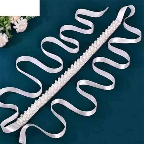 Bridal Belt Long Pearl Wedding Bridal Belt Wedding Accessories Bridesmaid Belts For Dresses Wedding4