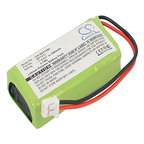 Cameron Sino New 500mAh/3.70WhReplacement Battery Fit for Dogtra 1900S Transmitters,2300NCP Transmitter,Transmitters,2300TX Transmitter,Transmitters,3500-NCP Super-X,Transmitter 2300NCP