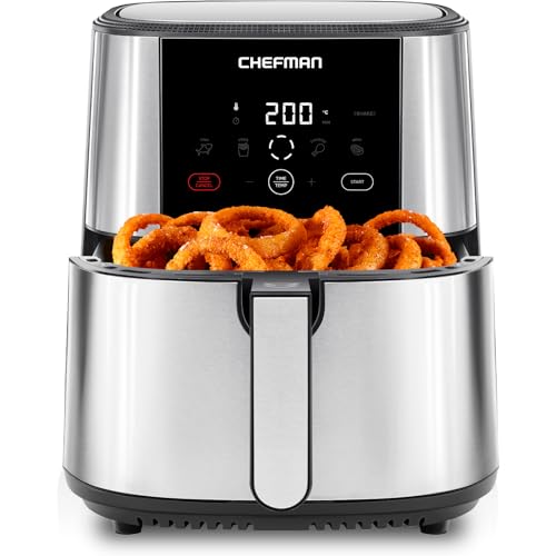 Chefman TurboFry Friggitrice ad aria 7,5L, controllo digitale...
