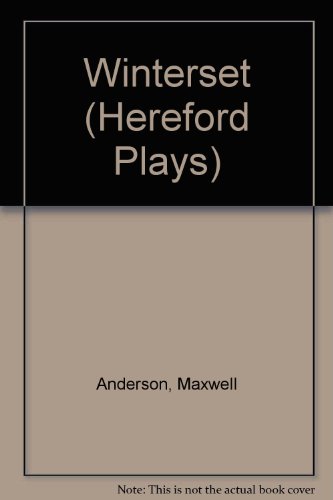 Winterset (Hereford Plays) 0435220055 Book Cover