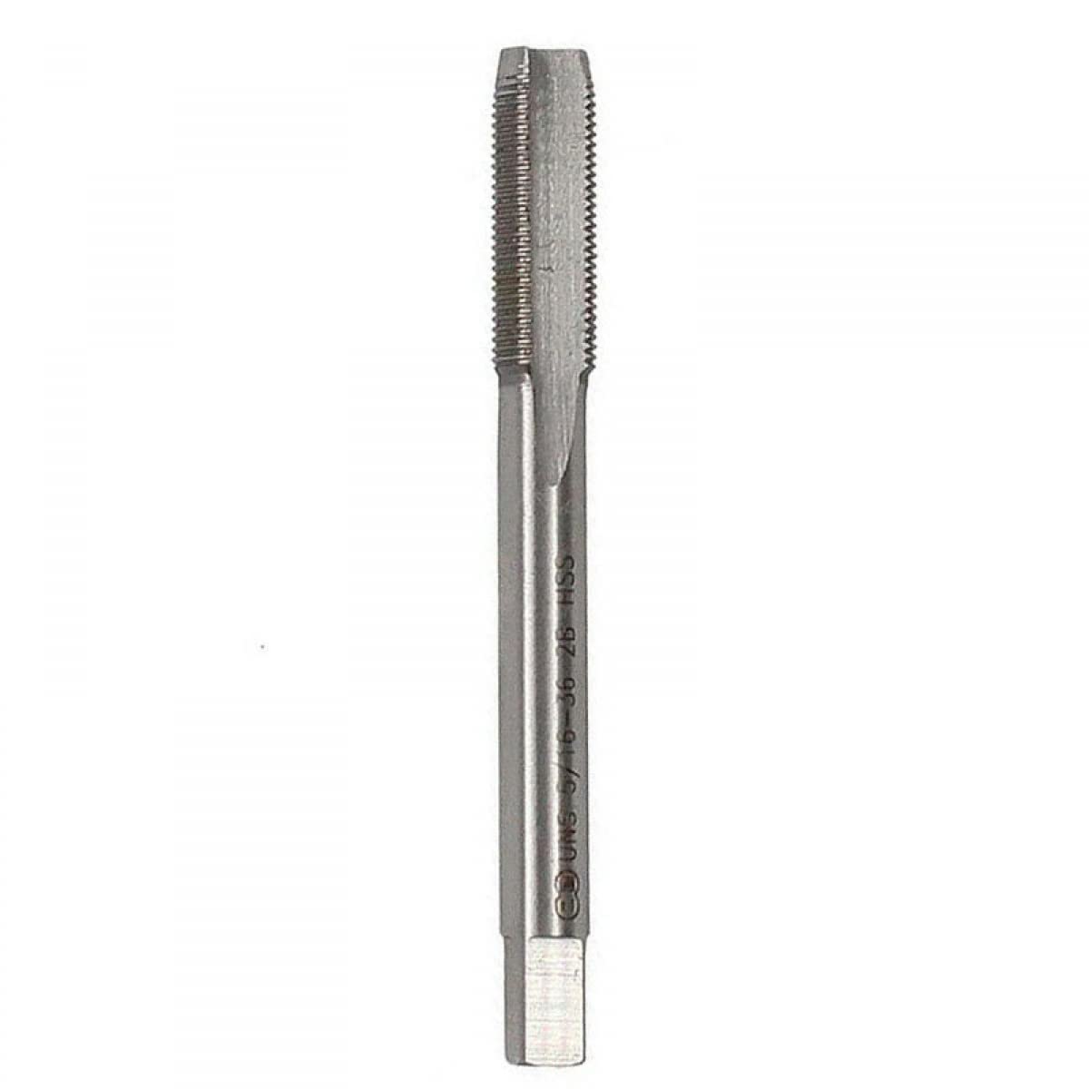 Lot De 2 Tarauds HSS 5/16-36 Filetage Droit - Outils De Filetage Métal DAZZLEEX