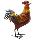 tissu pied de coq noir et blanc ★ 【matériaux de haute qualité】: Cette œuvre d'art de coq est faite à la main avec du métal de haute qualité et de la Peinture antirouille. Il convient à la décoration intérieure et extérieure et vous n'avez pas à vous soucier de la pluie, de la neige ou du gel.