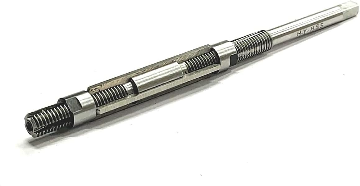 HSS M2 Grade Precision Expandable Reamers DIY Finishing Hand Tool (H16 (1-13/16-2-7/32))-image-9