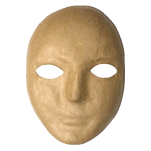 Chenille Kraft Paper Mache Mask Kit, 8-inch x 5 1/2-inch , 6 EA/BD (CK-4190)