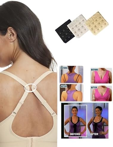 HOFISH 3 naadloze voedingsbeha's voor volledige buste, zwangerschapsbeha S-XXL met extra beha-verlengstukken en clips, L HOFISH 3 naadloze voedingsbeha's voor volledige buste, zwangerschapsbeha S-XXL met extra beha-verlengstukken en clips, L