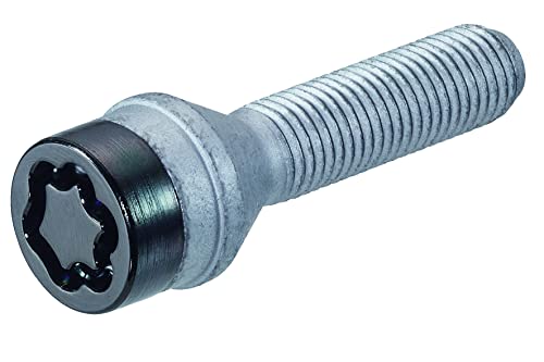 McGard 27.288SUB - Satz Radsicherungsschrauben Kegelbund 60° M14x1,5 SW19 Gesamtlänge 55,4mm Schaftlänge 34,0mm schwarz