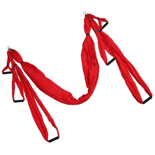 Columpio Aéreo para Yoga Cocoarm de Algodón y Poliéster con Longitud Ajustable 4