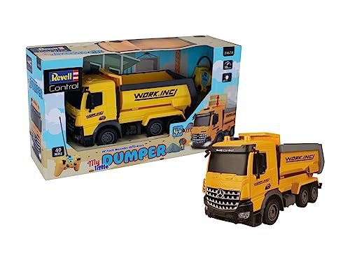 Camion RC Mercedes-Benz Arocs Revell benne basculante pour jouer dans le salon