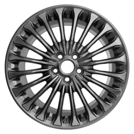 For 2013-2016 Ford Fusion 18 Inch Polished Silver Rim - OE Direct Replacement - Road Ready Car Wheel