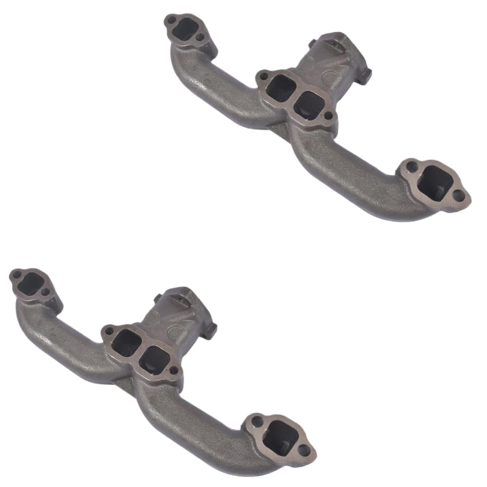 Set collettori di scarico compatibili con ferro sferoidale SBC 283 305 350 400 con guarnizione