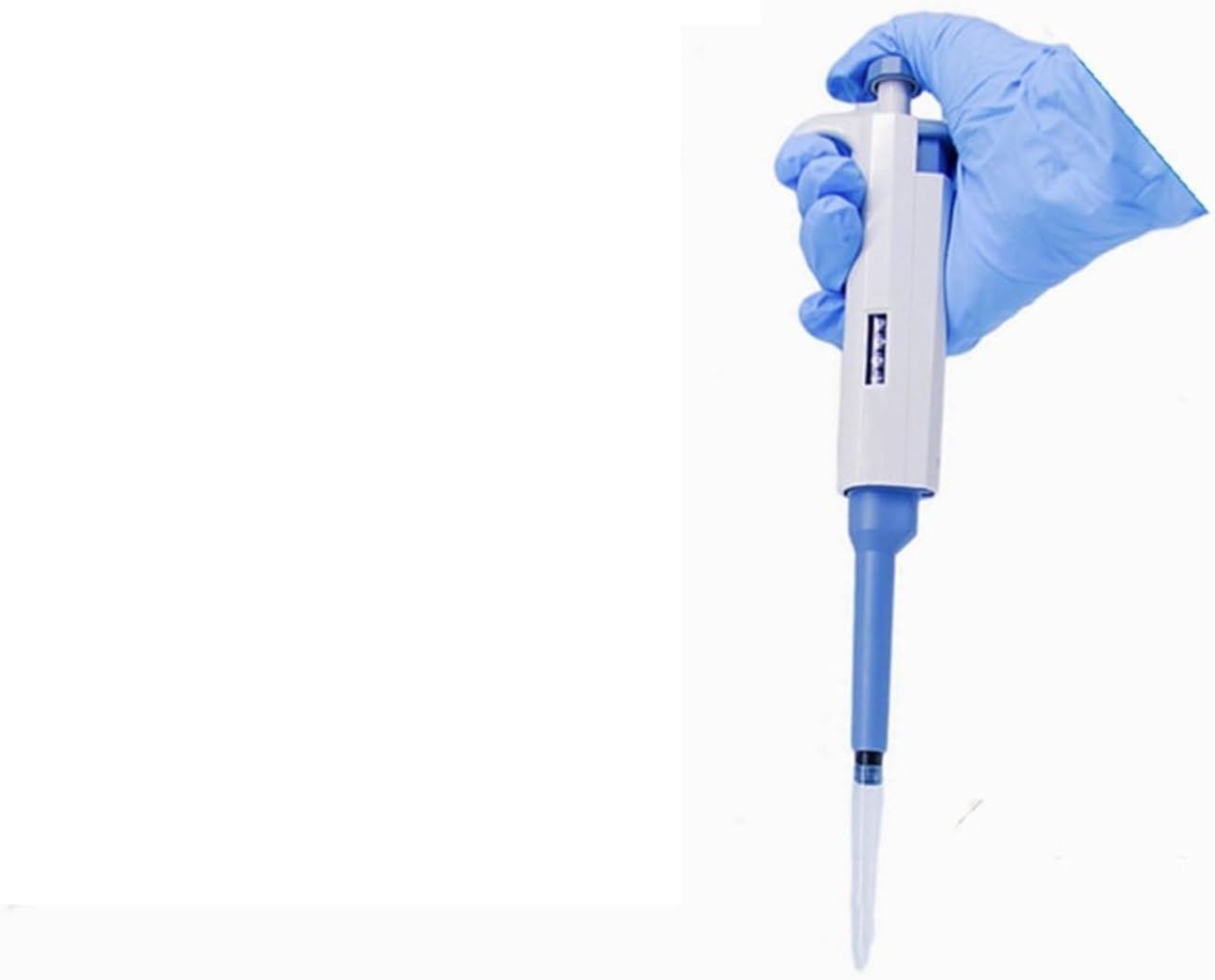 Laboratory Pipette Adjustable Single Channel Digital Micropipette with Pipette Tips(2-10ml)