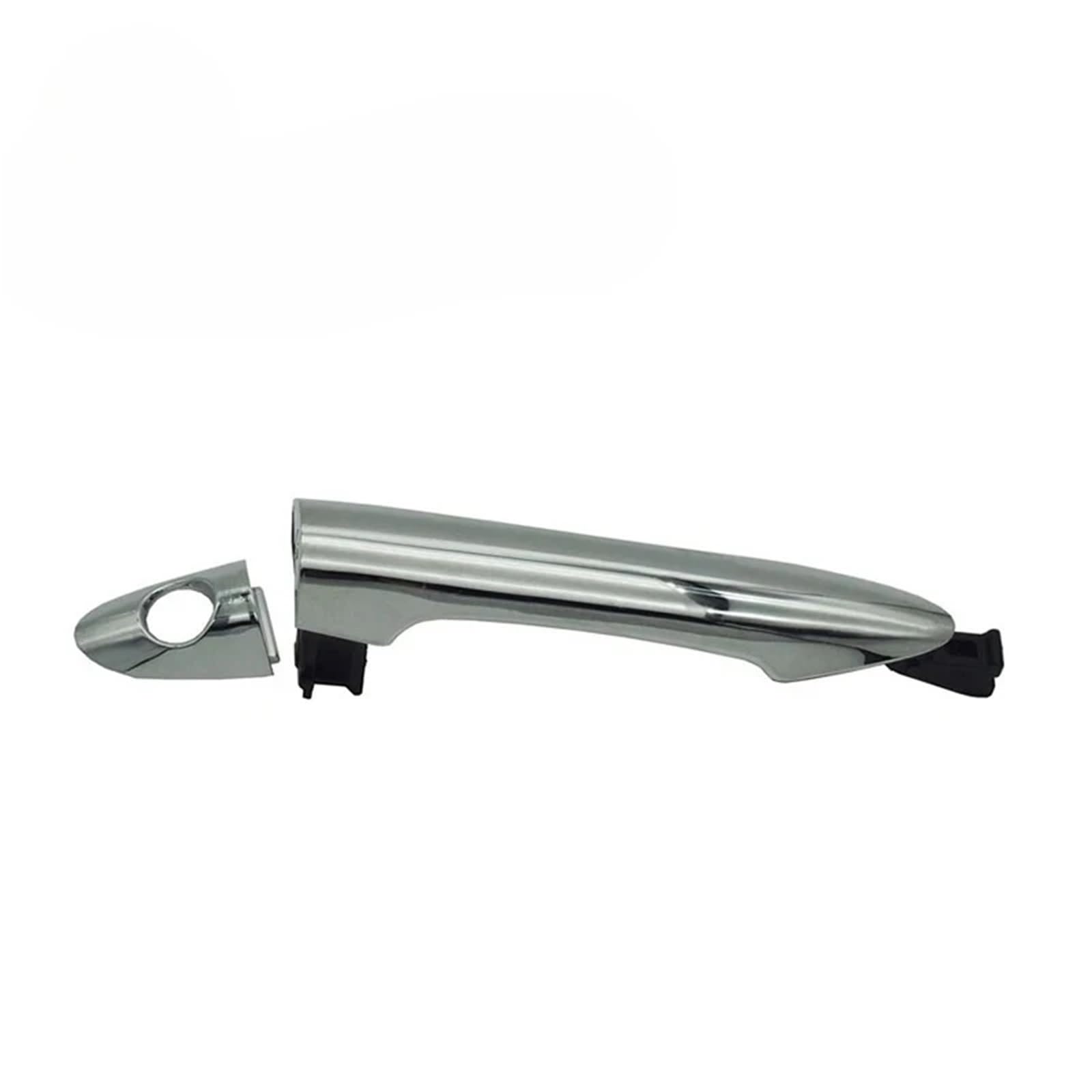 Pokngbi 82661-1Y020 Fr Car Door Handle Car Door Handle Exterior Black Chrome 82651-1Y020 82661-1Y020 82651-1Y000 1Y050 Fit For Kia Picanto Morning 2011-2016(82661-1Y020 Fr)