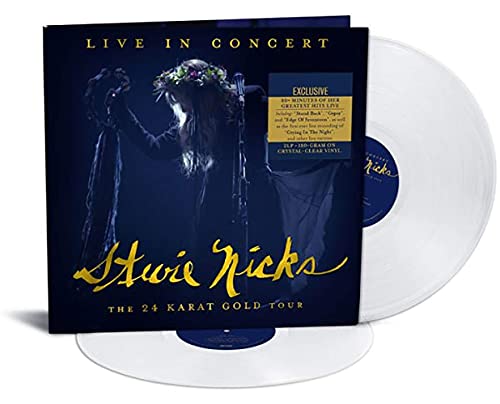 24 Karat Gold Tour Live In Concert - Exclusive Limited Edition Crystal Clear Colored 2x Vinyl LP