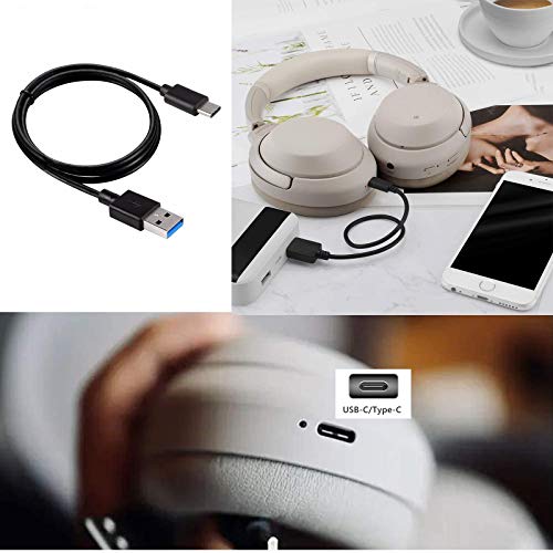 USBC Charger Charging Cable Cord for Sony WH1000XM4 WH1000XM3 WF1000XM4 WHXB900N WHCH510