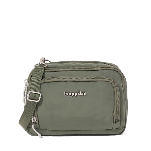 Image of Baggallini Triple Zip with Front Wallet /Trifecta RFID Wallet Crossbody
