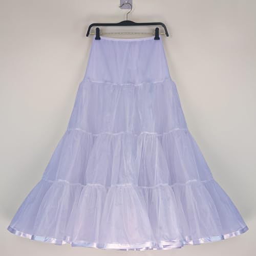 CHERRY LOVE Long Petticoat Ankle Length Underskirt for Wedding Dress Full Length Crinoline Slip2