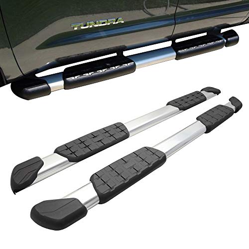 Freemotor802 Side Step Bars Fits 2007-2021 Toyota Tundra Crew Cab Crewmax Oe ...