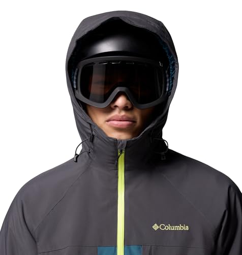 Columbia Herren Powder Prime™ Jacket Skijacke, Everblue, Shark, M EU – Ansicht 3