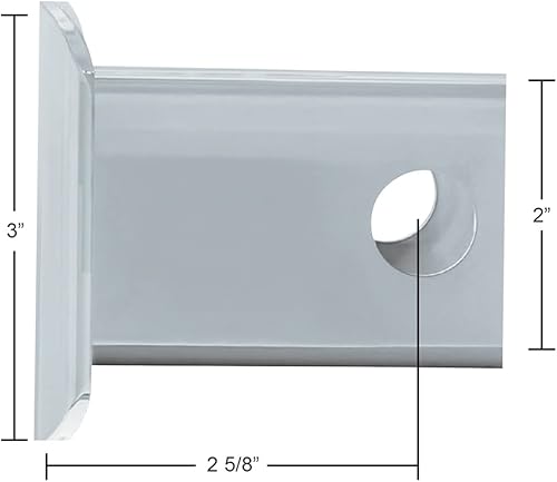 Miniatura 2 de United Pacific Cubierta de enganche de plástico cromado para receptores de enganche de remolque de 2 "x 2", plata, 77007